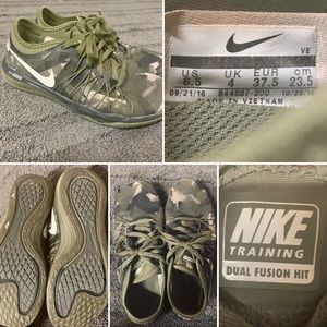 GUC camo Nike trainers women’s sz 6.5